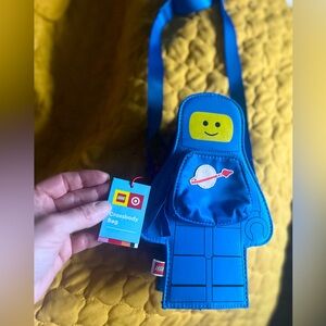 Lego x Target Exclusive Blue Minifigure Astronaut Cross body Bag Limited Edition